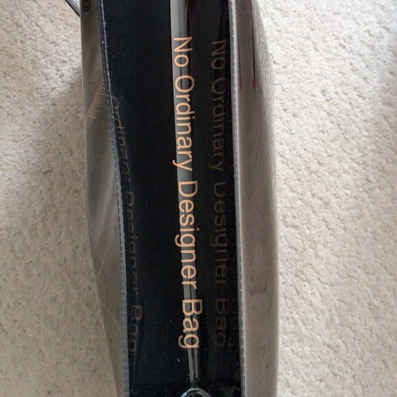 Black Patent Ted Baker London Cat tote bag - Picture 4 of 7